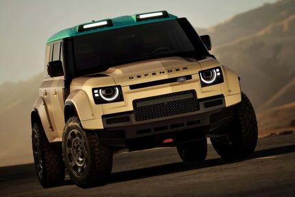لندرور دیفندر داکار رونمایی شد