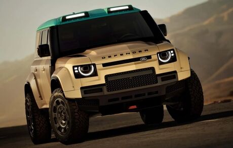 لندرور دیفندر داکار رونمایی شد