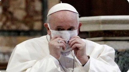 پاپ، اولین دوز واکسن کرونا را دریافت کرد