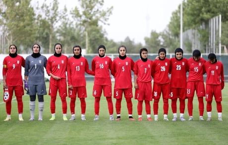 تیم ملی فوتبال بانوان، عراق را ۸ تایی کرد
