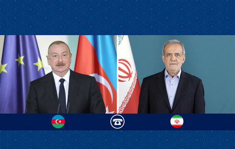 پزشکیان با الهام علی‌اف گفت و گو کرد
