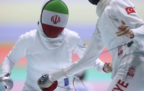 دختر شمشیرباز ایران در اسلحه اپه به المپیک نرسید