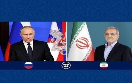 پزشکیان و پوتین گفت و گو کردند