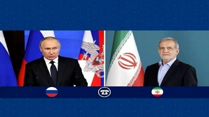 پزشکیان و پوتین گفت و گو کردند