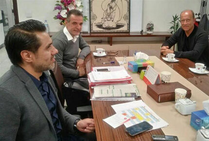 جلسه انصاری‌فرد با کالدرون و پیروانی برگزار شد