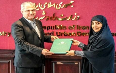 خانم وزیر، سرپرست جدید سازمان ملی زمین و مسکن را معرفی کرد