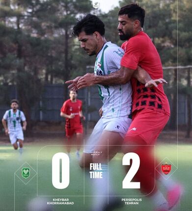 برد پرسپولیس مهدی تارتار در دیداری دوستانه