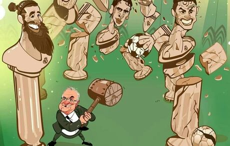 کارتون| راموس، هدف جدید پرز!