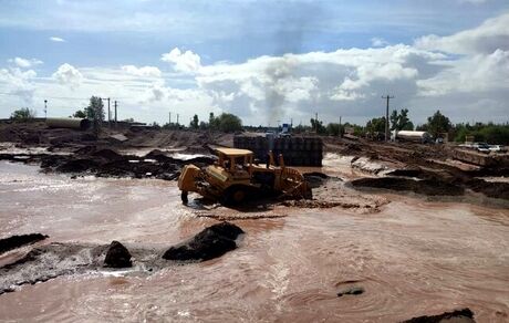 خسارت ۱۲۰ میلیارد تومانی سیلاب به راه های جنوب کرمان