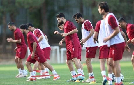 اولین تمرین پرسپولیس با هدایت وحید هاشمیان برگزار شد