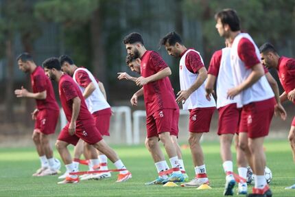 اولین تمرین پرسپولیس با هدایت وحید هاشمیان برگزار شد