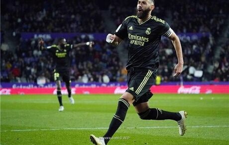 بنزما به رکورد رائول رسید