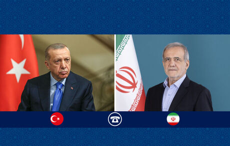 پزشکیان و اردوغان درخصوص اتفاقات منطقه گفت و گو کردند