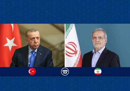 پزشکیان و اردوغان درخصوص اتفاقات منطقه گفت و گو کردند