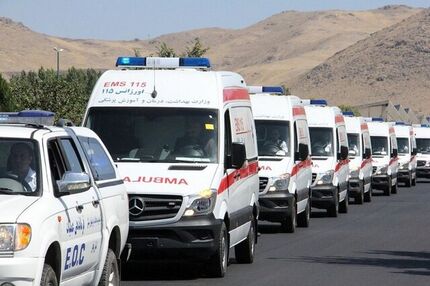 خدمات‌رسانی ۵۰۰ نیروی اورژانس کرمانشاه به زائرین اربعین