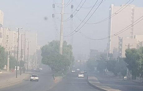 وضعیت قرمز آلودگی هوا در سه شهر استان خوزستان
