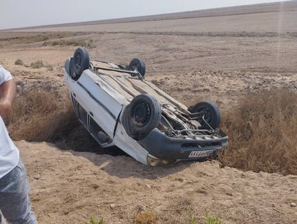 واژگونی پراید، ۷ مصدوم داشت