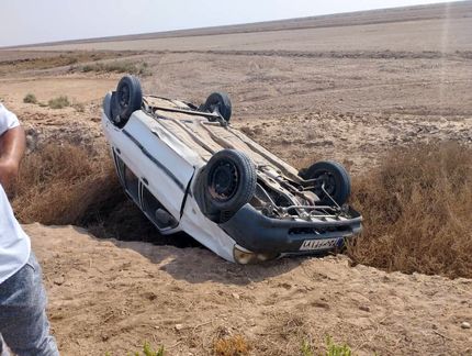 واژگونی پراید، ۷ مصدوم داشت