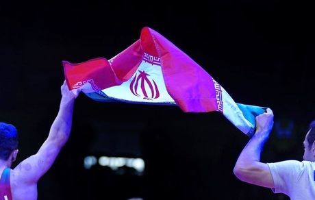 قهرمانی تیم کشتی فرنگی ایران در مسابقات نظامیان جهان