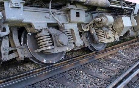 حادثه خروج قطار از ریل در نزدیک ایستگاه هشتگرد