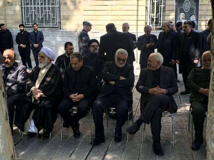 مراسم تشییع وزیر شهید امور خارجه برگزار شد