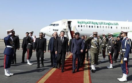 ورود رئیس اقلیم کردستان عراق به ایران