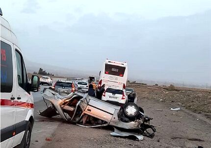 آمار نگران‌کننده تصادفات نوروزی در کرمان / سهم بالای تخلفات حادثه‌ساز و جاده‌های پرخطر
