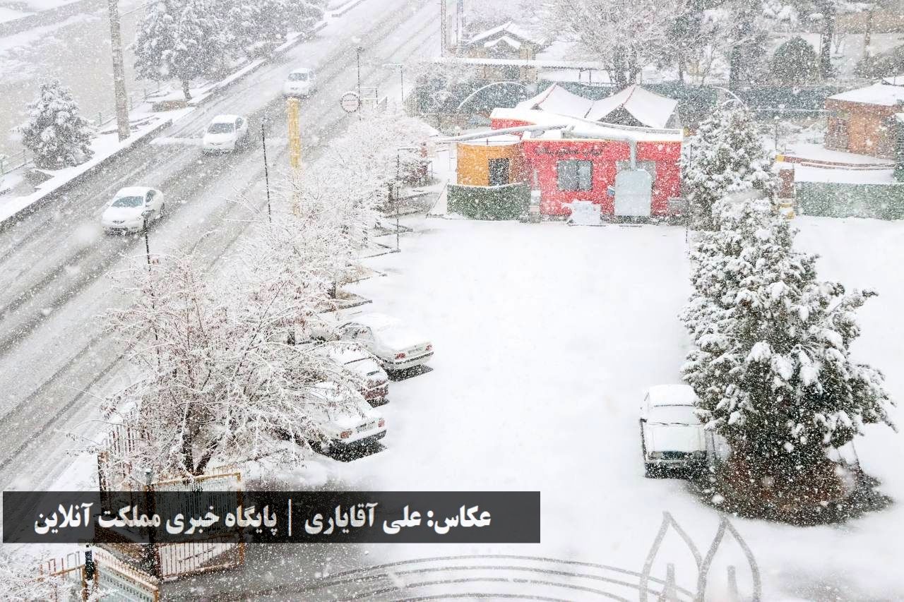 طراوت زمستانی ارومیه با اولین برف سال