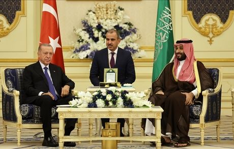دیدار اردوغان و بن سلمان بدون حضور خبرنگاران برگزار شد