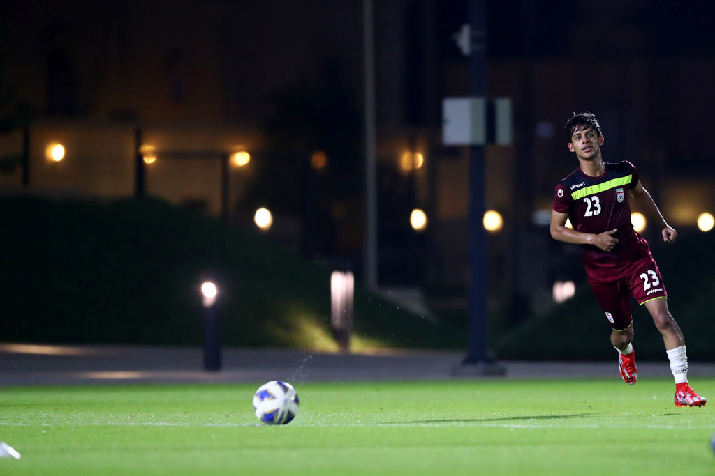 تیم ملی، اولین تمرین خود را در قطر برگزار کرد