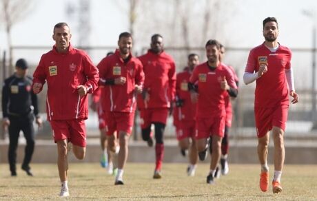 نخستین تمرین پرسپولیس برای فصل جدید