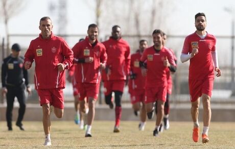 نخستین تمرین پرسپولیس برای فصل جدید