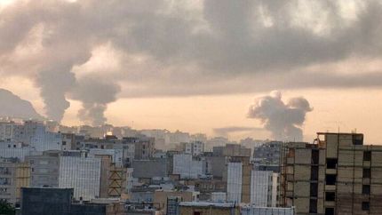 ساختمان ستاد فرماندهی انتظامی شهرستان ری مورد هدف قرار گرفت