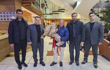 رییس فدراسیون جهانی پرورش اندام به ایران آمد