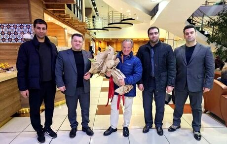 رییس فدراسیون جهانی پرورش اندام به ایران آمد