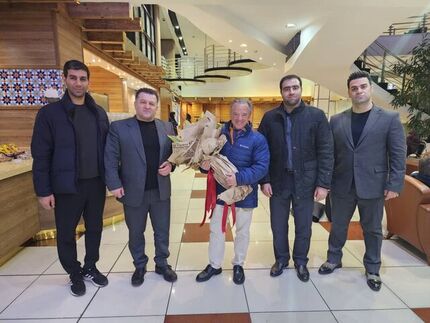 رییس فدراسیون جهانی پرورش اندام به ایران آمد