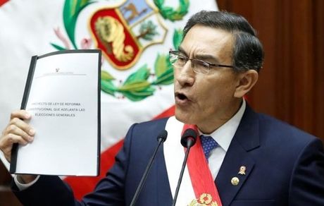 دستور رئیس‌جمهور پرو برای انحلال پارلمان و برگزاری انتخابات زودهنگام