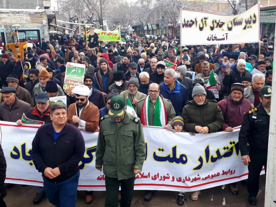 تصاویری از راهپیمایی باشکوه ۲۲ بهمن در سراسر کشور