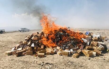 معدوم سازی ۲ تن مواد غذایی فاسد و فاقد تاریخ در شهرستان دیلم