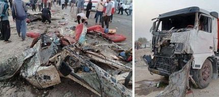 عزای عمومی دو روزه به دلیل تصادف خونین منجر به مرگ ۱۶ نفر در شوشتر