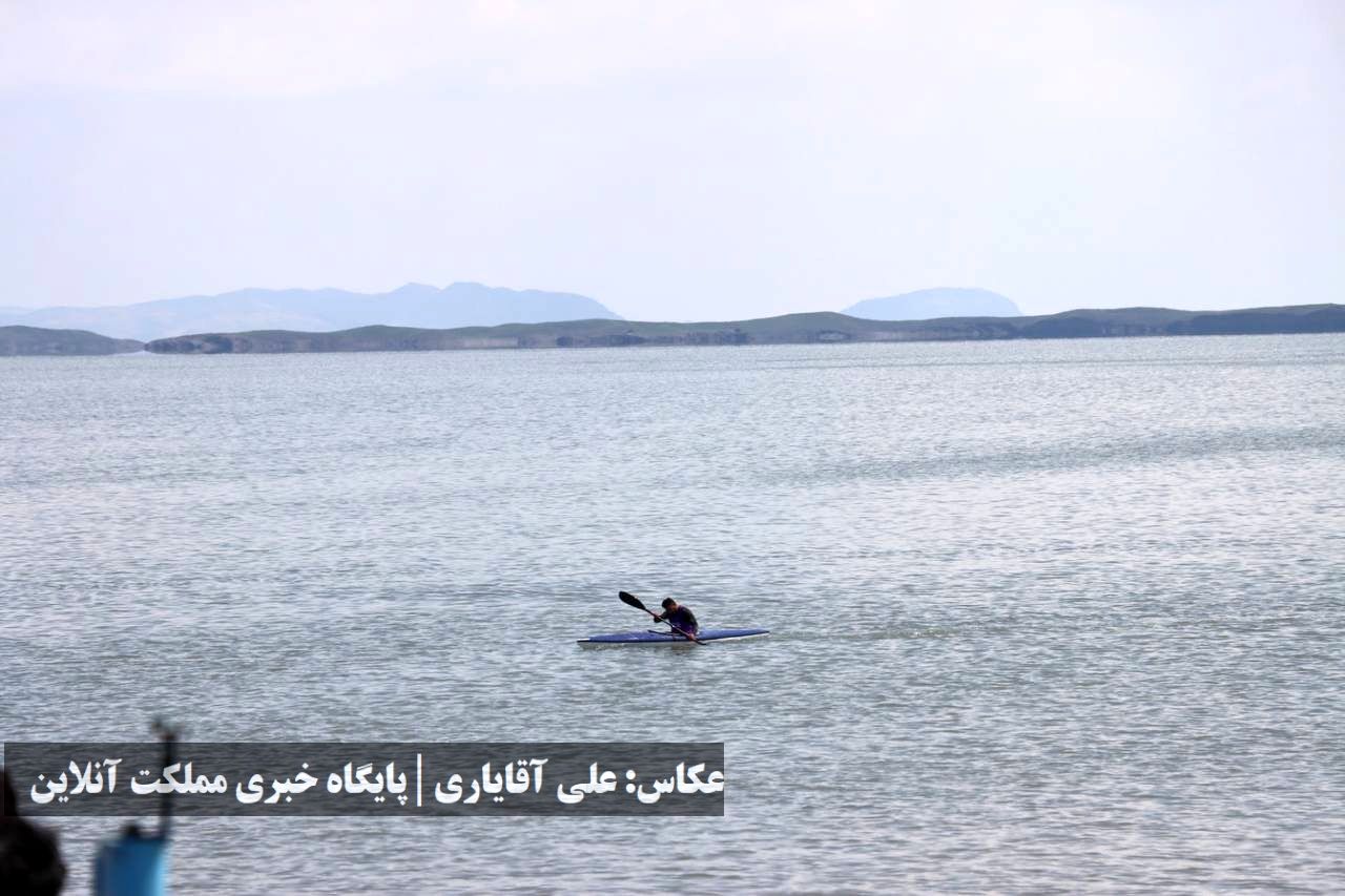  جشنواره فرهنگی، ورزشی و تفریحی دریاچه ارومیه با استقبال ۱۵ کیلومتری برگزار شد 