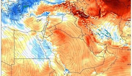 افزایش دمای هوا در نقاط مختلف کشور