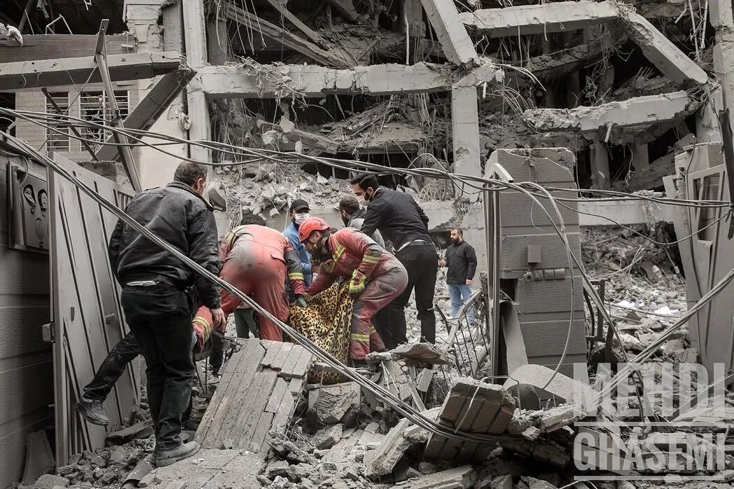 تصاویری ناراحت کننده از حمله اسرائیل و آمریکا به مناطق مسکونی عباس آباد