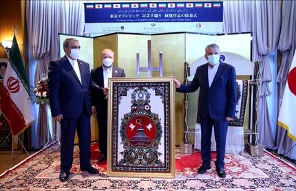 فرشی که هنر ایران را به المپیک شناساند