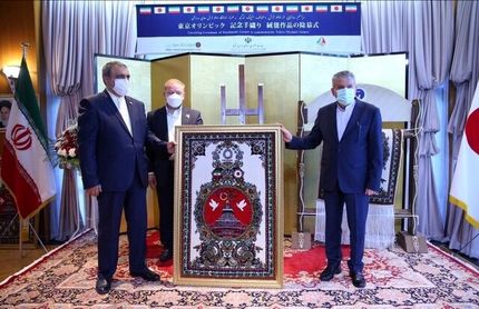 فرشی که هنر ایران را به المپیک شناساند