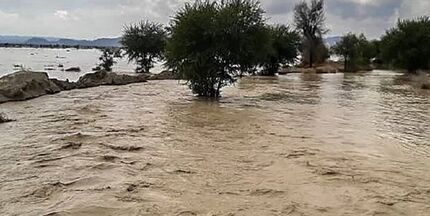 سیل، ۲ روستای شهرستان بختگان را تخلیه کرد