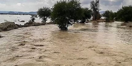 سیل، ۲ روستای شهرستان بختگان را تخلیه کرد