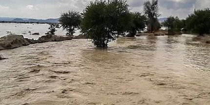 سیل، ۲ روستای شهرستان بختگان را تخلیه کرد