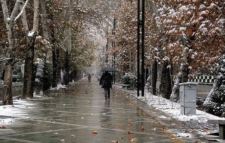 هشدار هواشناسی: تداوم بارش باران و برف در برخی از استان‌های کشور طی هفته آینده