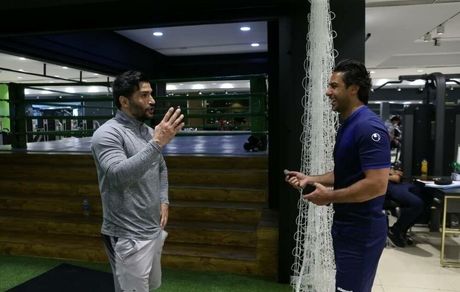 عکس| پرسپولیسی محبوب در تمرین استقلال